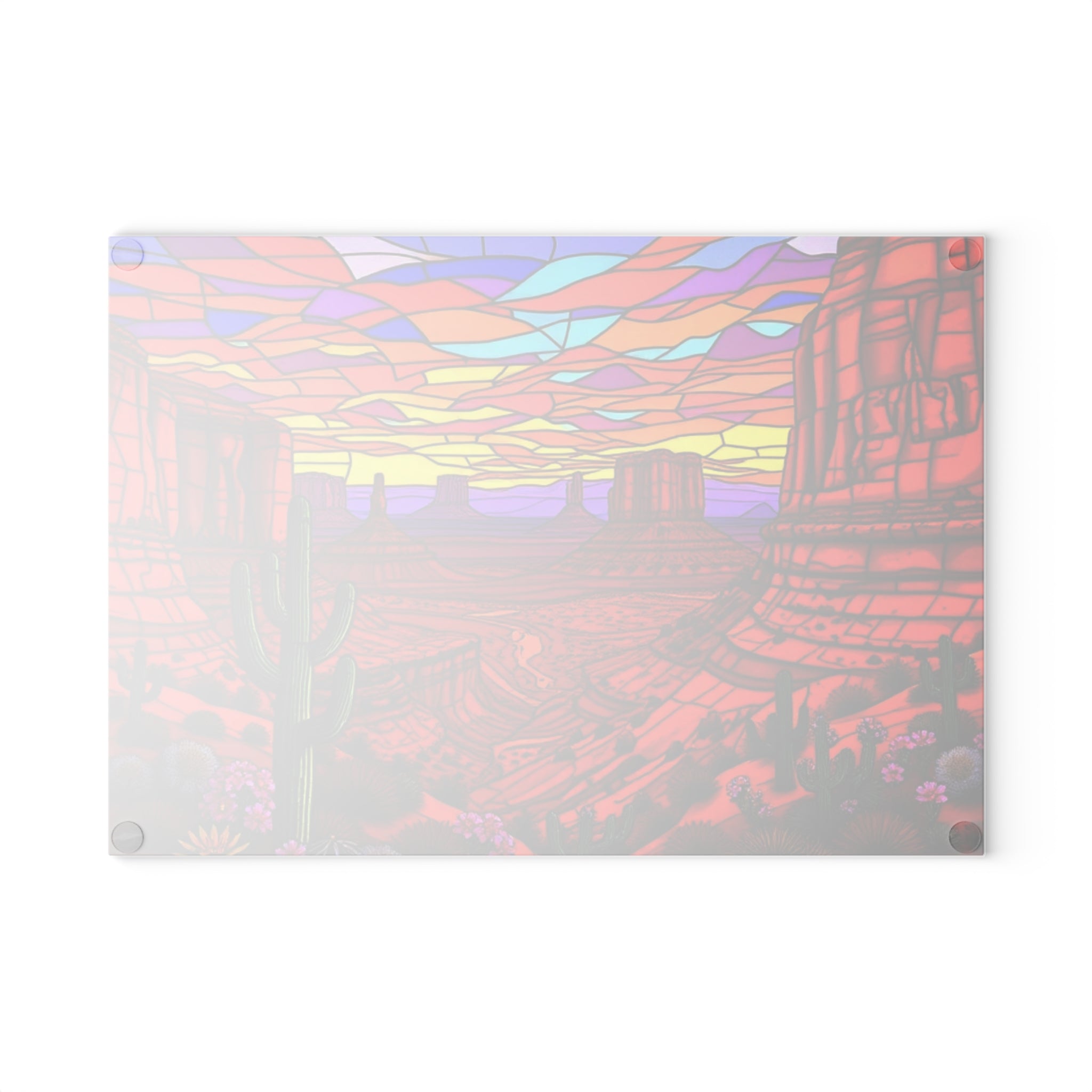 Stained Glass Cutting Board - Colorful Kitchen Decor - EqualiTees.Me