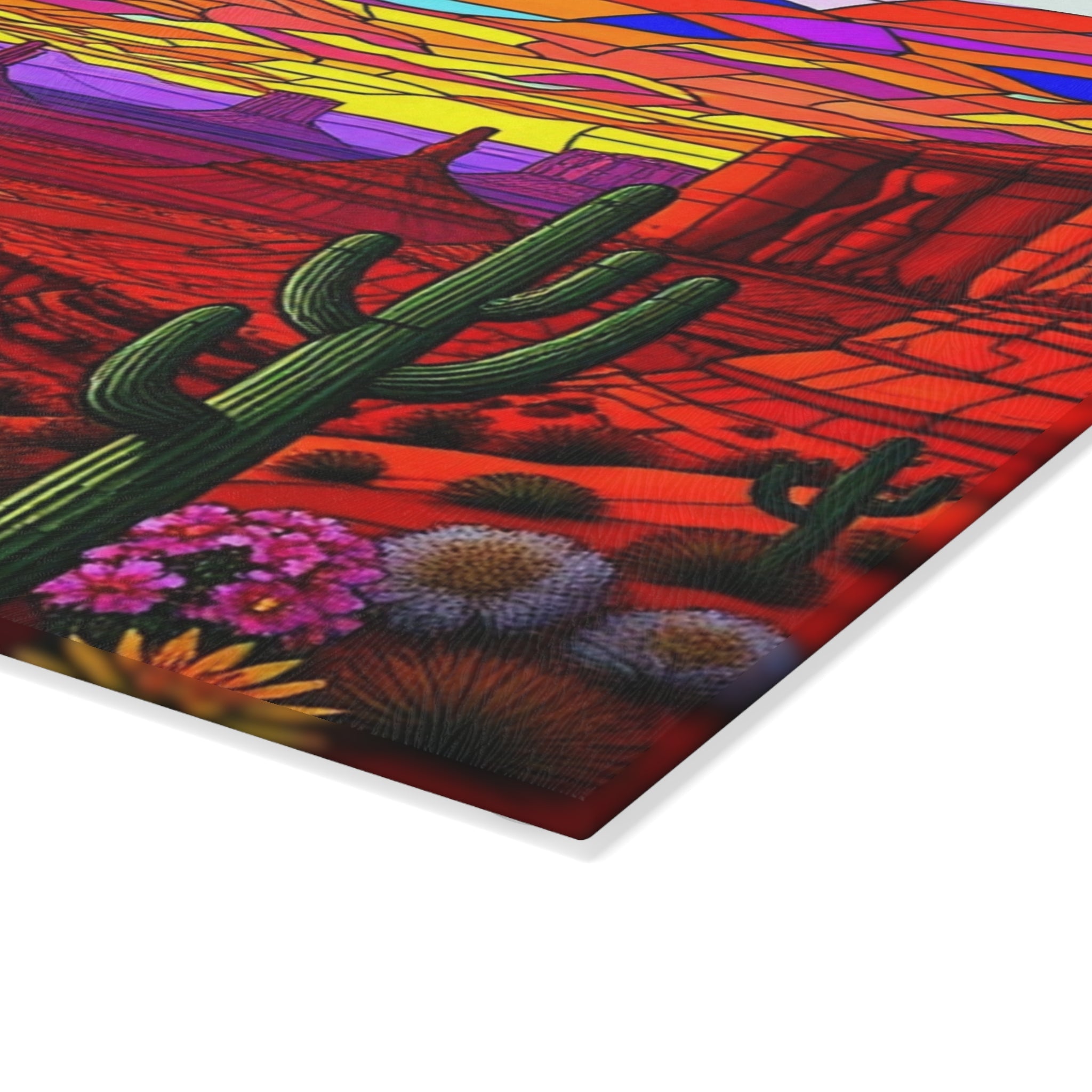 Stained Glass Cutting Board - Colorful Kitchen Decor - EqualiTees.Me