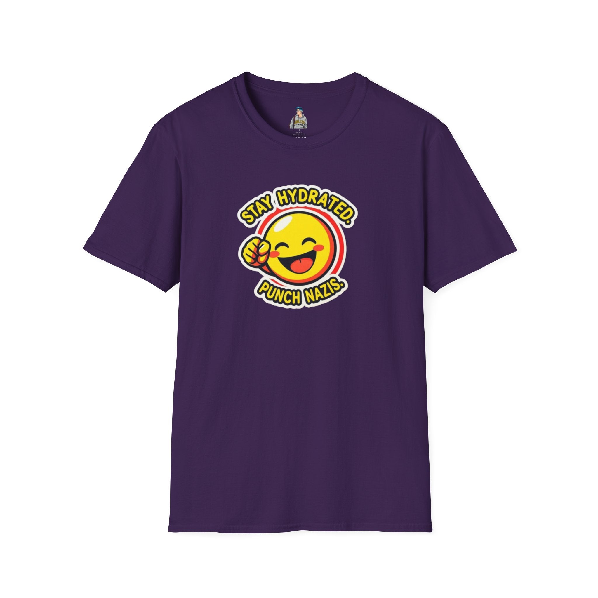 Stay Hydrated, Punch Nazis Funny Emoji T-Shirt - EqualiTees.Me