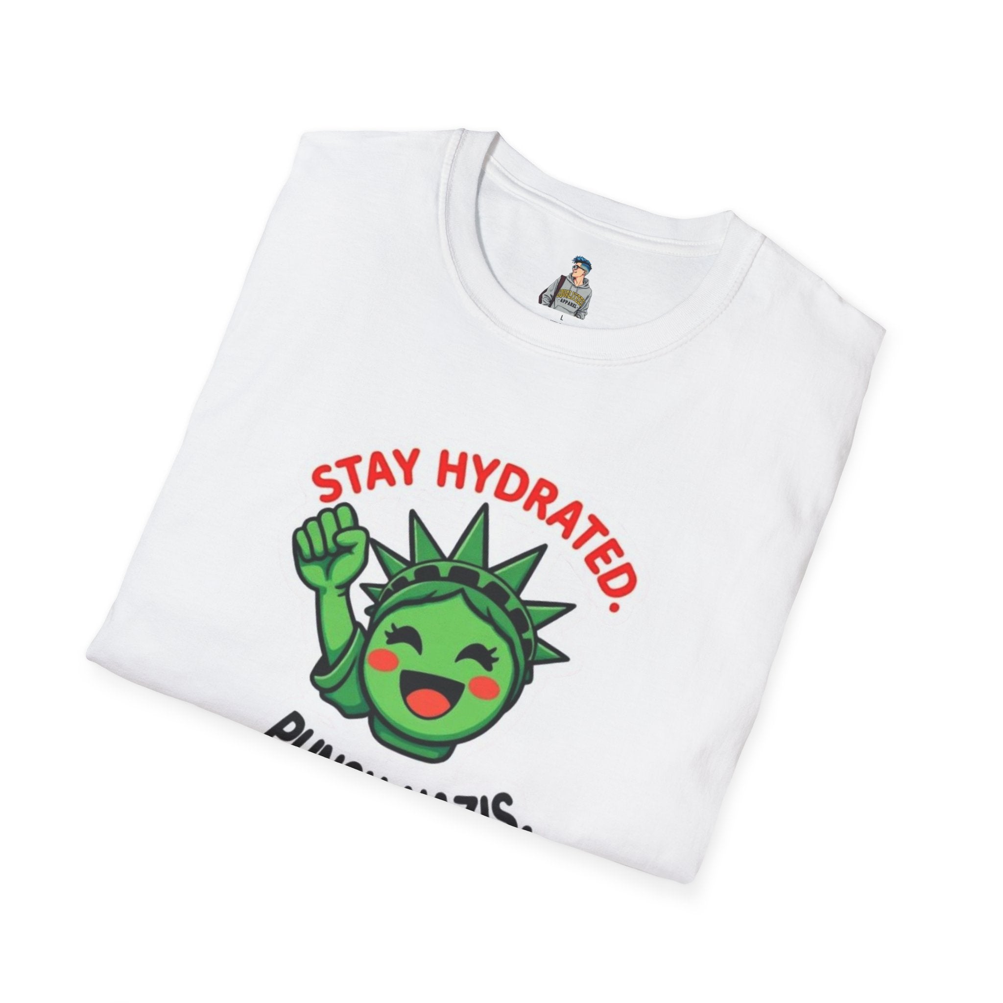 Stay Hydrated, Punch Nazis Funny Political Activism Tee - EqualiTees.Me