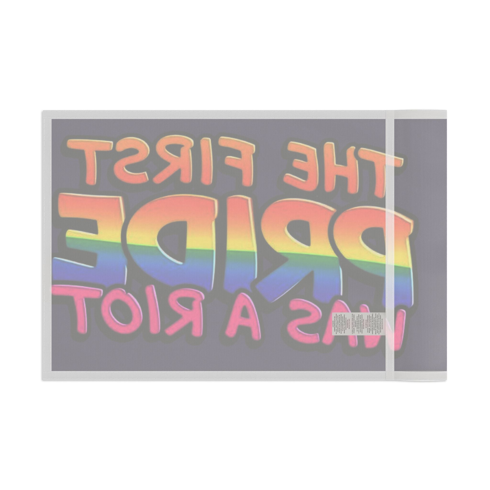 The First Pride Was a Riot - Pride Flag - EqualiTees.Me