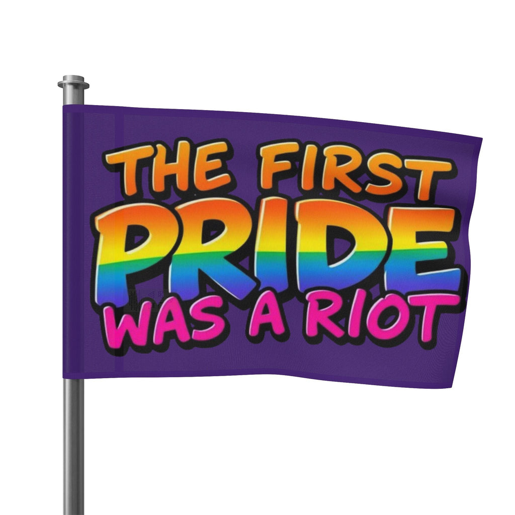 The First Pride Was a Riot - Pride Flag - EqualiTees.Me