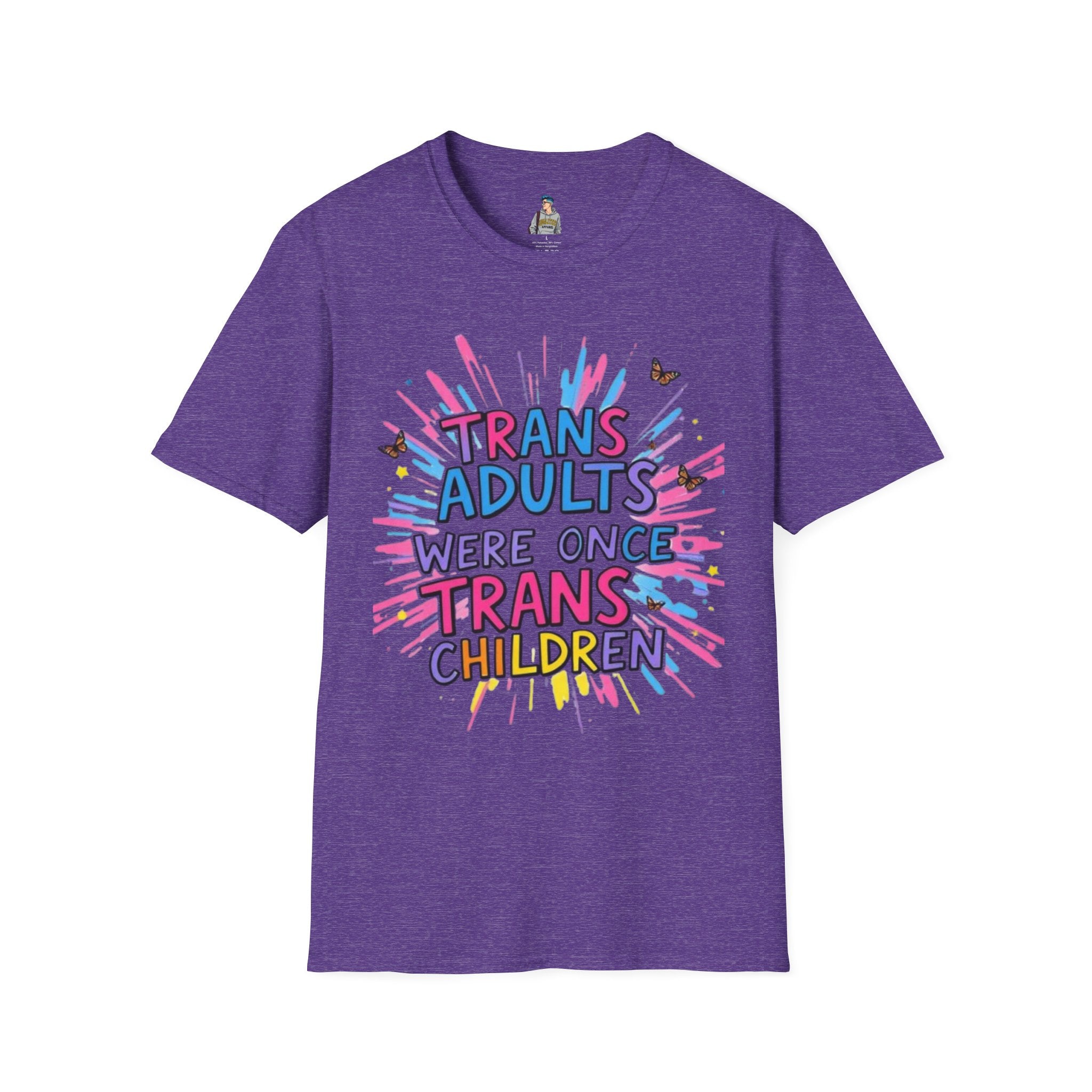 Trans Awareness Unisex T-Shirt, LGBTQ+ Pride Shirt, Gift for Allies, Feminist Apparel, Support Trans Rights - EqualiTees.Me