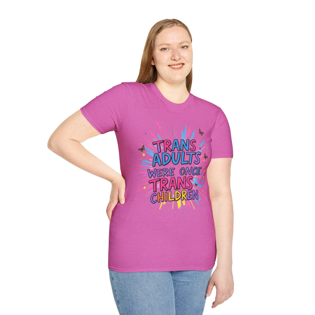 Trans Awareness Unisex T-Shirt, LGBTQ+ Pride Shirt, Gift for Allies, Feminist Apparel, Support Trans Rights - EqualiTees.Me