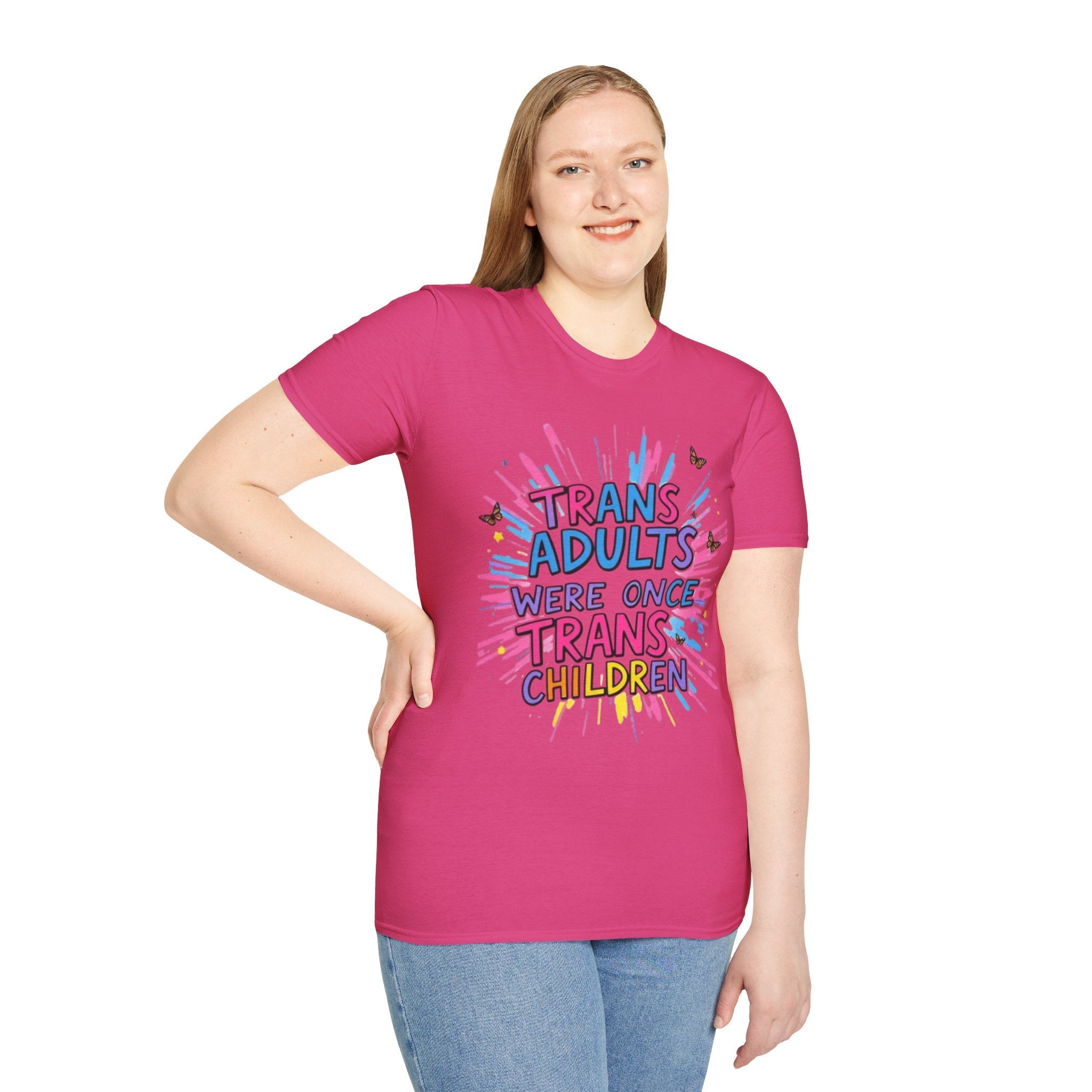 Trans Awareness Unisex T-Shirt, LGBTQ+ Pride Shirt, Gift for Allies, Feminist Apparel, Support Trans Rights - EqualiTees.Me