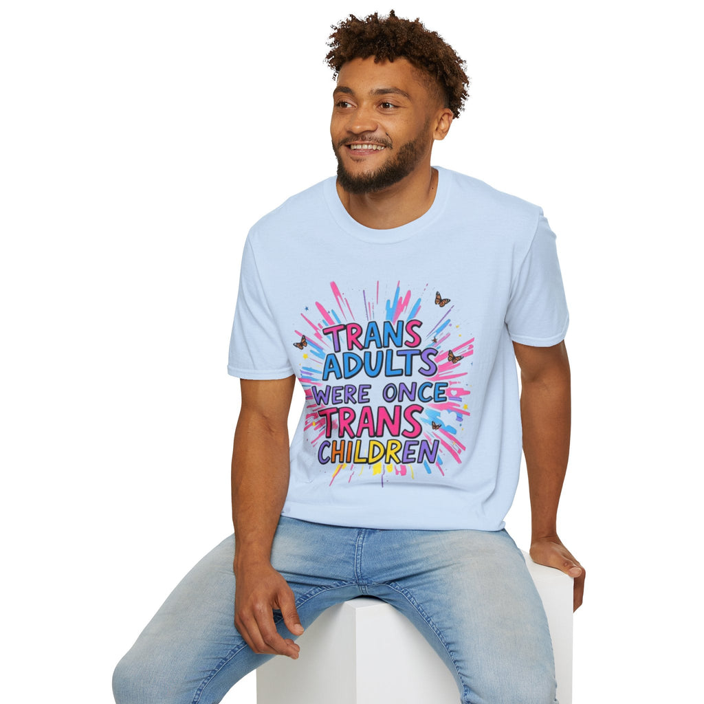 Trans Awareness Unisex T-Shirt, LGBTQ+ Pride Shirt, Gift for Allies, Feminist Apparel, Support Trans Rights - EqualiTees.Me