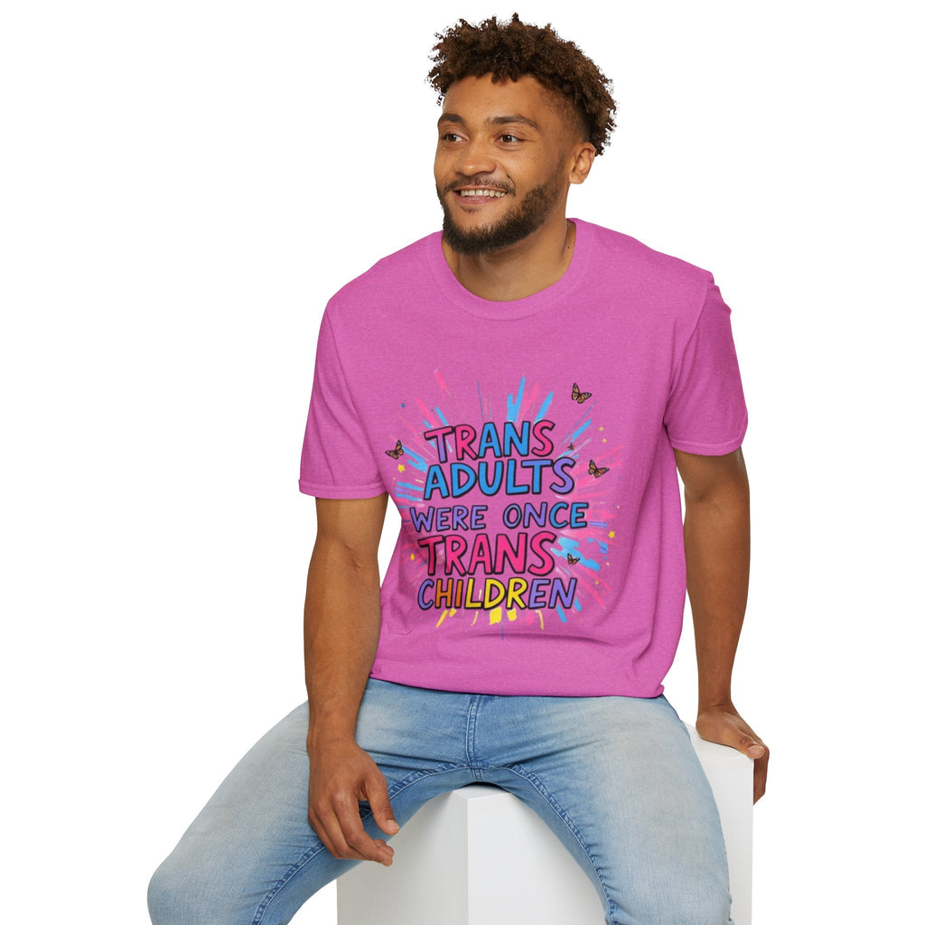 Trans Awareness Unisex T-Shirt, LGBTQ+ Pride Shirt, Gift for Allies, Feminist Apparel, Support Trans Rights - EqualiTees.Me