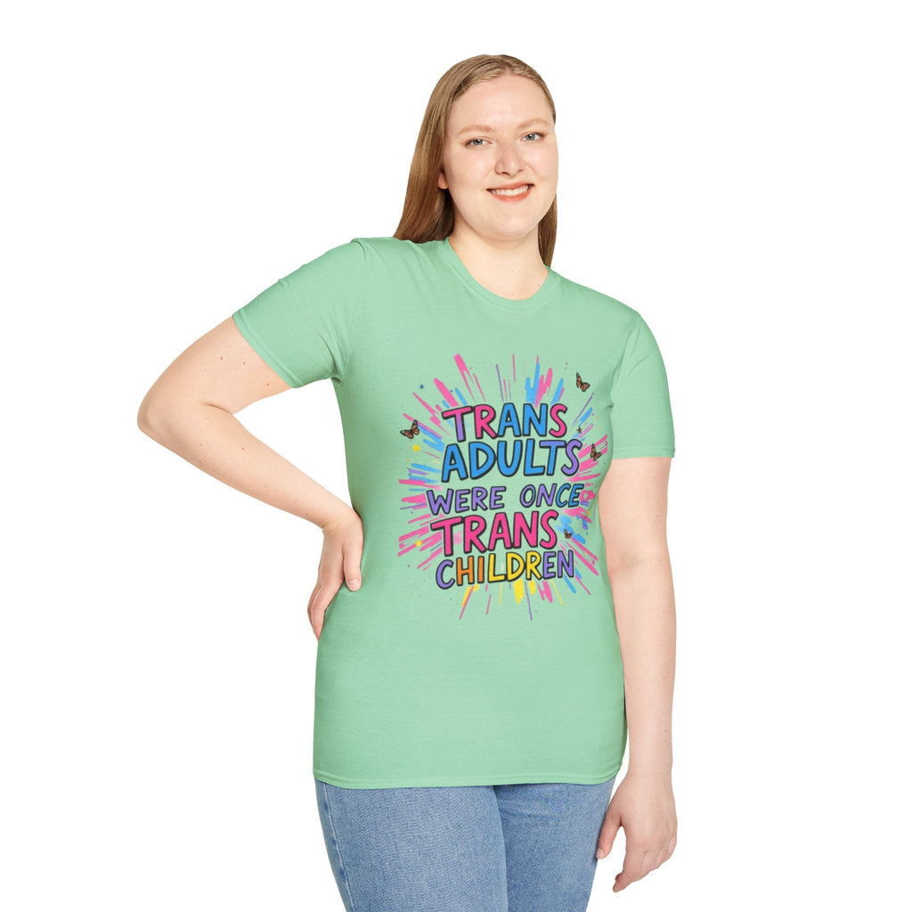 Trans Awareness Unisex T-Shirt, LGBTQ+ Pride Shirt, Gift for Allies, Feminist Apparel, Support Trans Rights - EqualiTees.Me