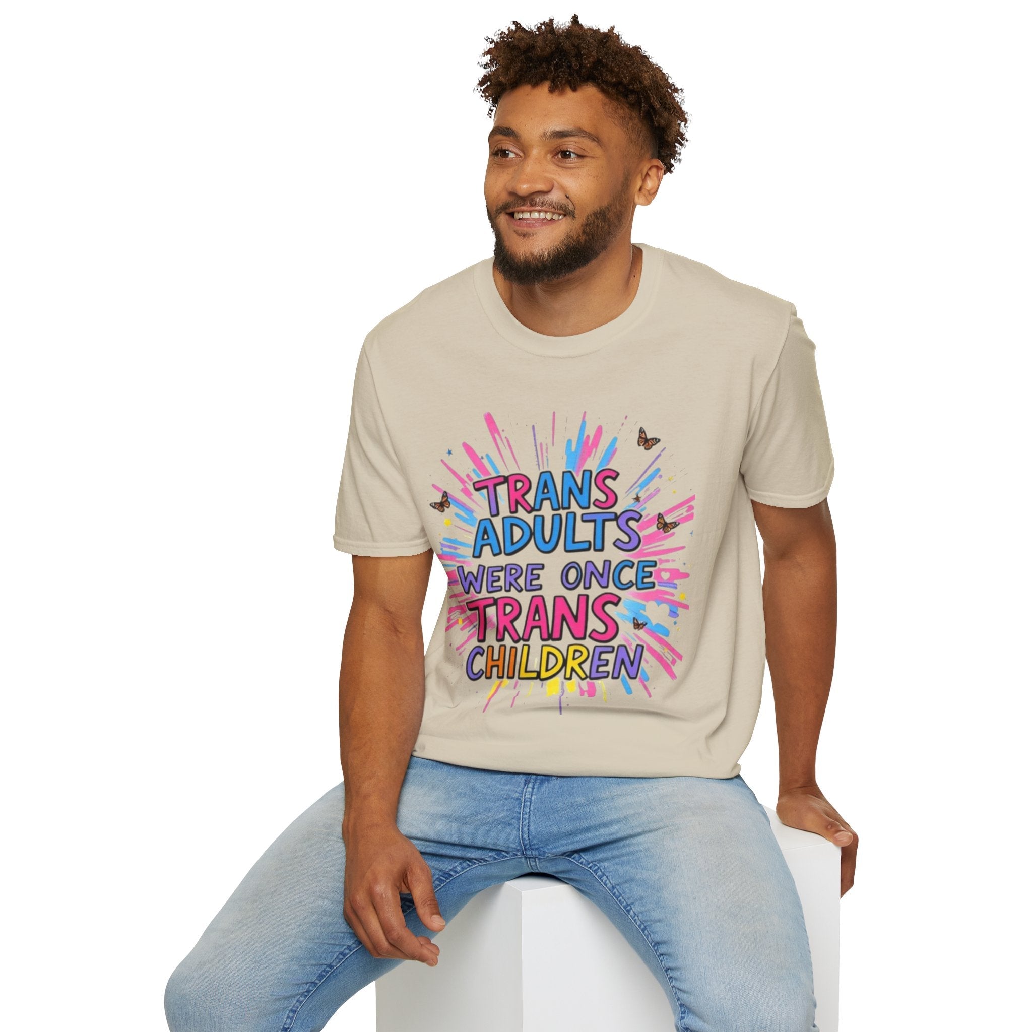 Trans Awareness Unisex T-Shirt, LGBTQ+ Pride Shirt, Gift for Allies, Feminist Apparel, Support Trans Rights - EqualiTees.Me
