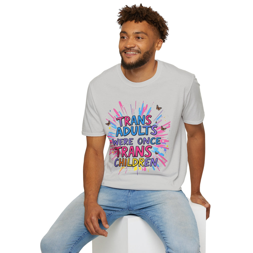 Trans Awareness Unisex T-Shirt, LGBTQ+ Pride Shirt, Gift for Allies, Feminist Apparel, Support Trans Rights - EqualiTees.Me
