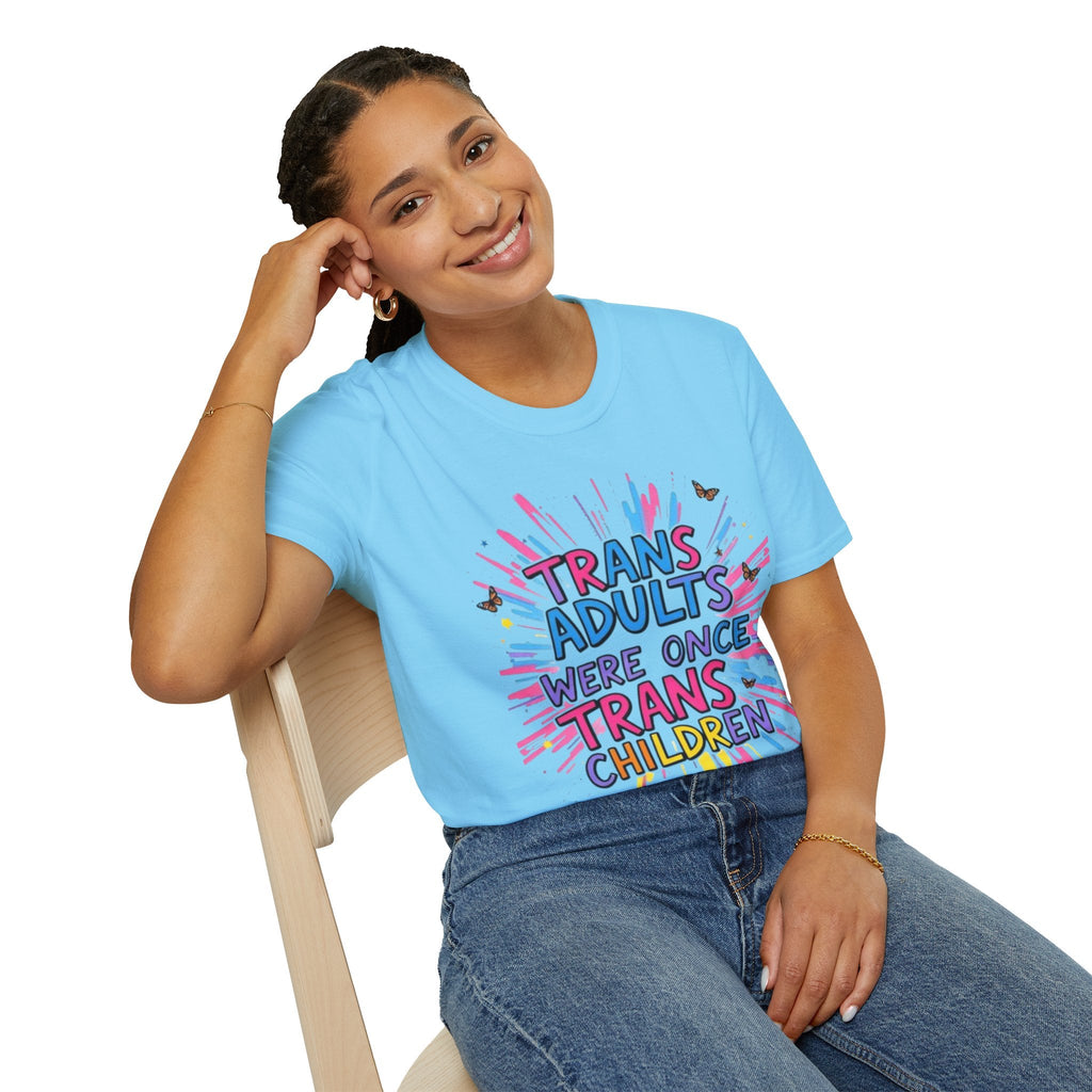 Trans Awareness Unisex T-Shirt, LGBTQ+ Pride Shirt, Gift for Allies, Feminist Apparel, Support Trans Rights - EqualiTees.Me