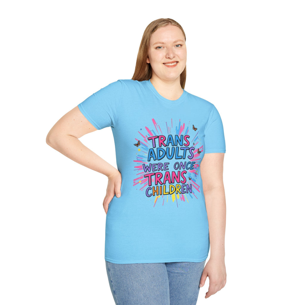 Trans Awareness Unisex T-Shirt, LGBTQ+ Pride Shirt, Gift for Allies, Feminist Apparel, Support Trans Rights - EqualiTees.Me