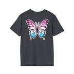Trans Caterpillar to Butterfly Transformation T-Shirt, Unisex Graphic T-Shirt - EqualiTees.Me