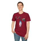 Trans Caterpillar to Butterfly Transformation T-Shirt, Unisex Graphic T-Shirt - EqualiTees.Me