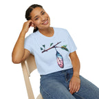 Trans Caterpillar to Butterfly Transformation T-Shirt, Unisex Graphic T-Shirt - EqualiTees.Me