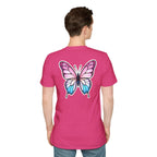 Trans Caterpillar to Butterfly Transformation T-Shirt, Unisex Graphic T-Shirt - EqualiTees.Me
