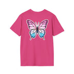 Trans Caterpillar to Butterfly Transformation T-Shirt, Unisex Graphic T-Shirt - EqualiTees.Me