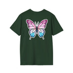 Trans Caterpillar to Butterfly Transformation T-Shirt, Unisex Graphic T-Shirt - EqualiTees.Me