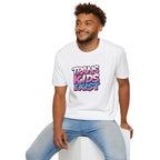 Trans Kids Exist Unisex Softstyle T-Shirt - EqualiTees.Me