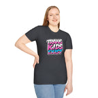 Trans Kids Exist Unisex Softstyle T-Shirt - EqualiTees.Me