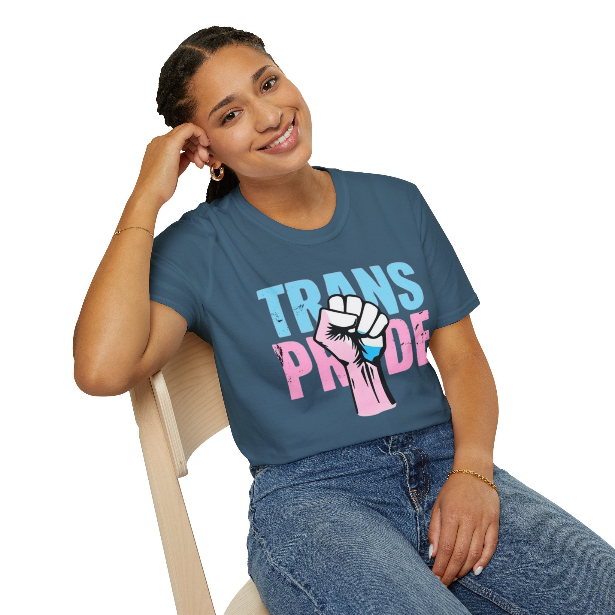 Trans Pride Unisex Softstyle T-Shirt - EqualiTees.Me
