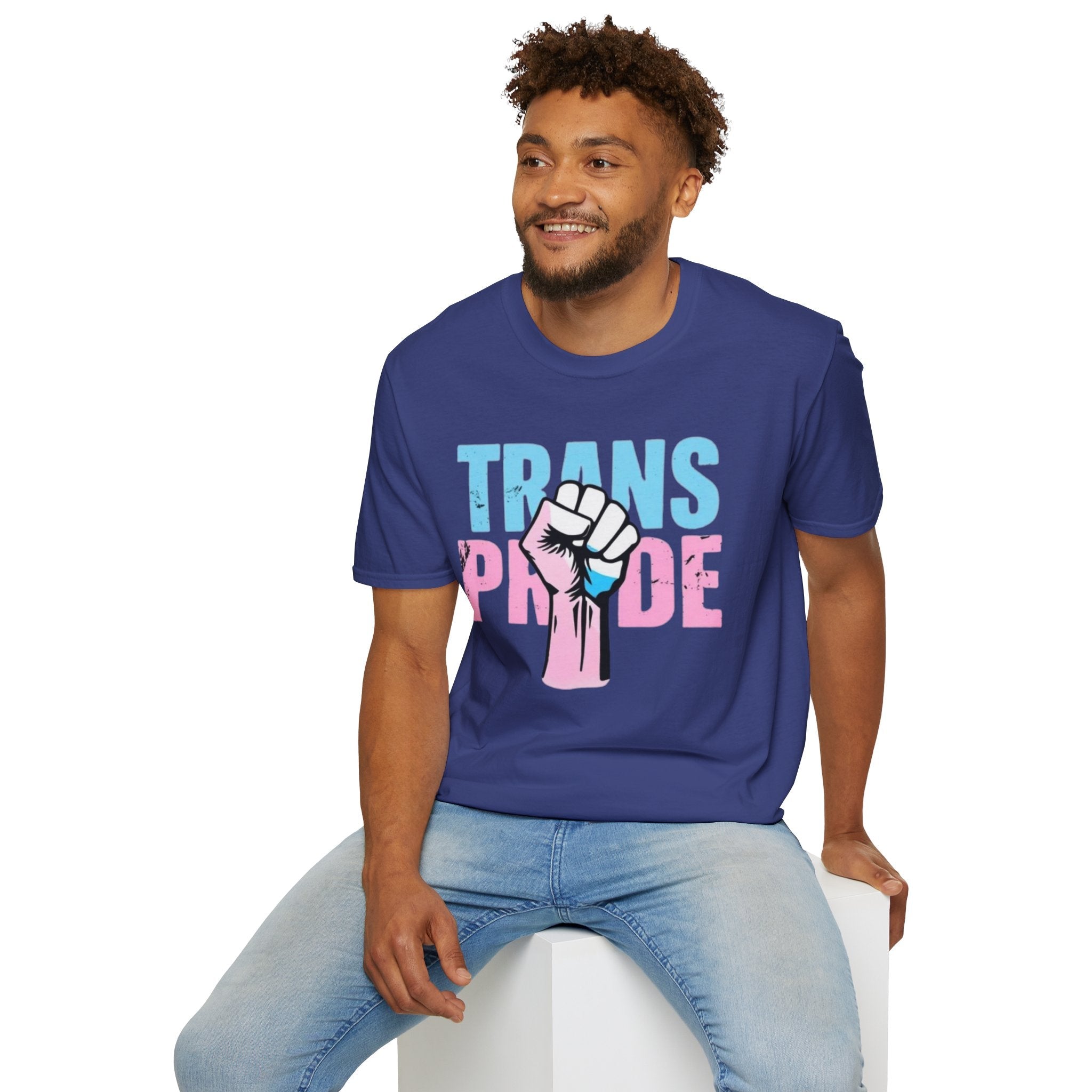 Trans Pride Unisex Softstyle T-Shirt - EqualiTees.Me