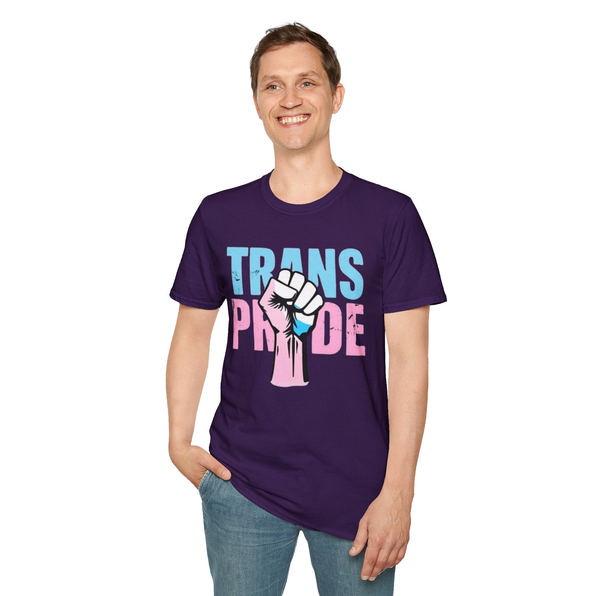 Trans Pride Unisex Softstyle T-Shirt - EqualiTees.Me
