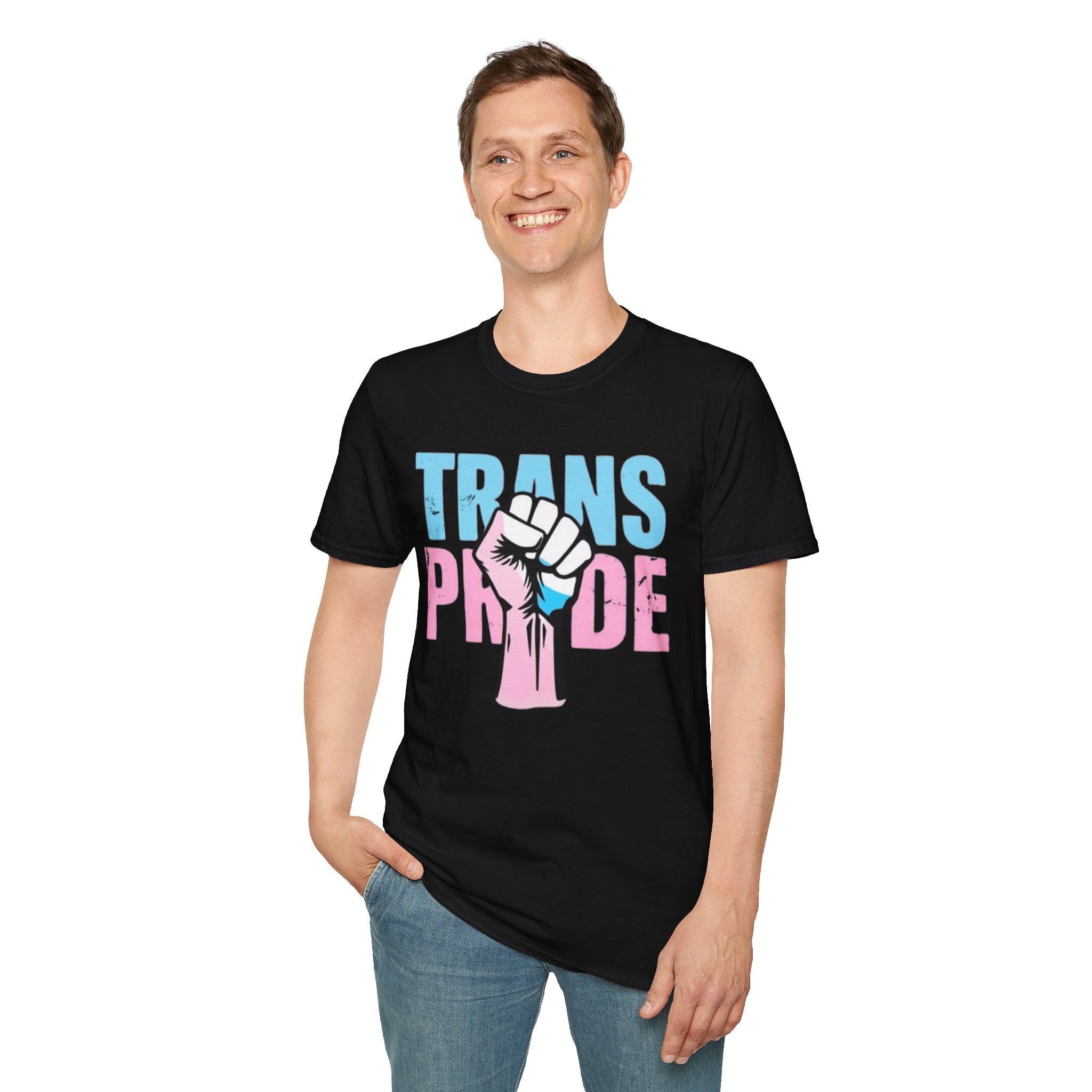 Trans Pride Unisex Softstyle T-Shirt - EqualiTees.Me