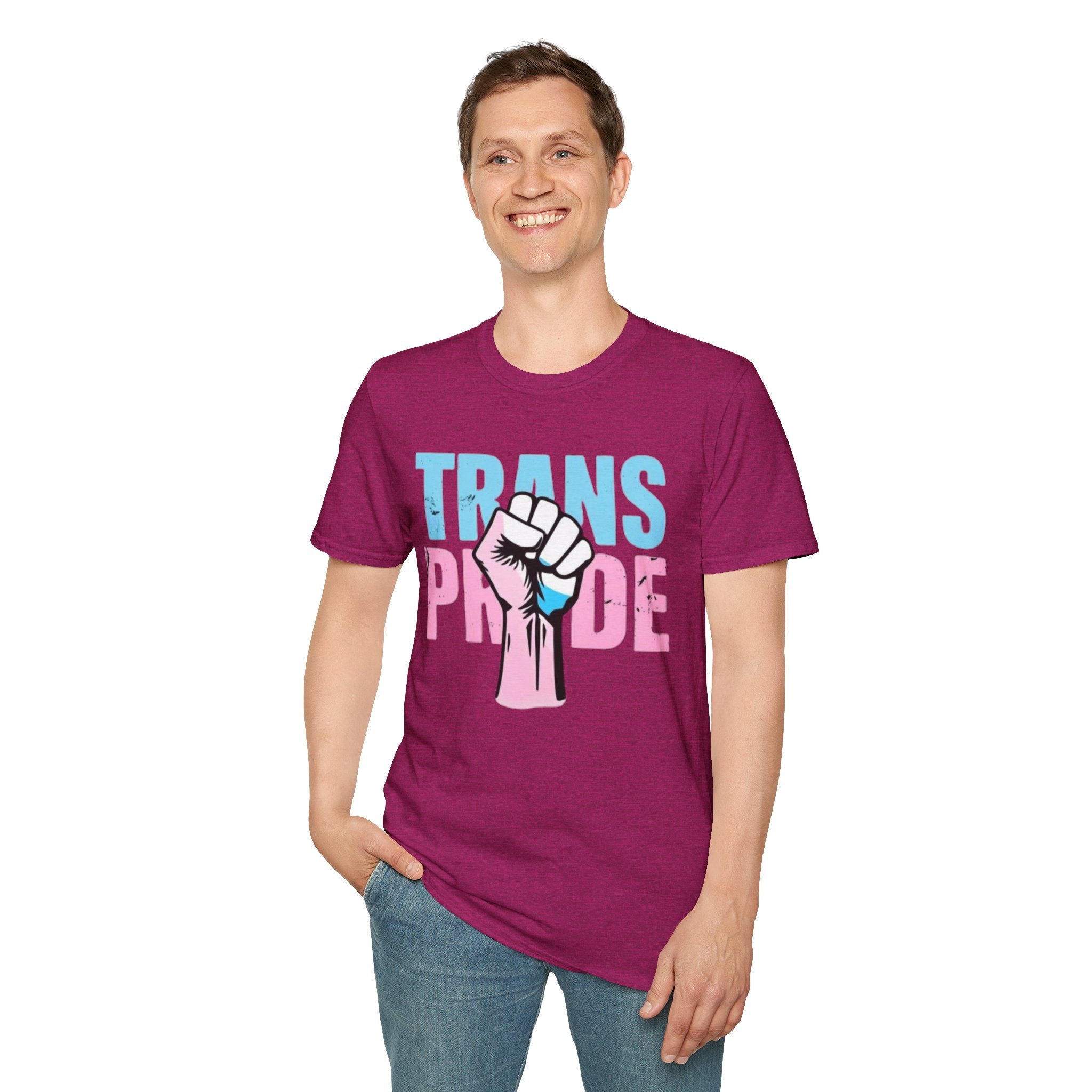 Trans Pride Unisex Softstyle T-Shirt - EqualiTees.Me
