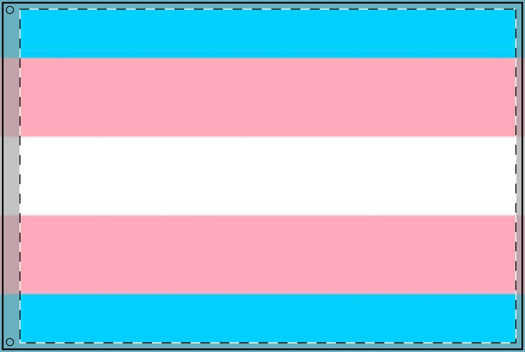 Transgender Pride Double - Sided Flag - Celebrate Inclusivity and Diversity - EqualiTees.Me