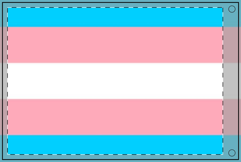 Transgender Pride Double - Sided Flag - Celebrate Inclusivity and Diversity - EqualiTees.Me