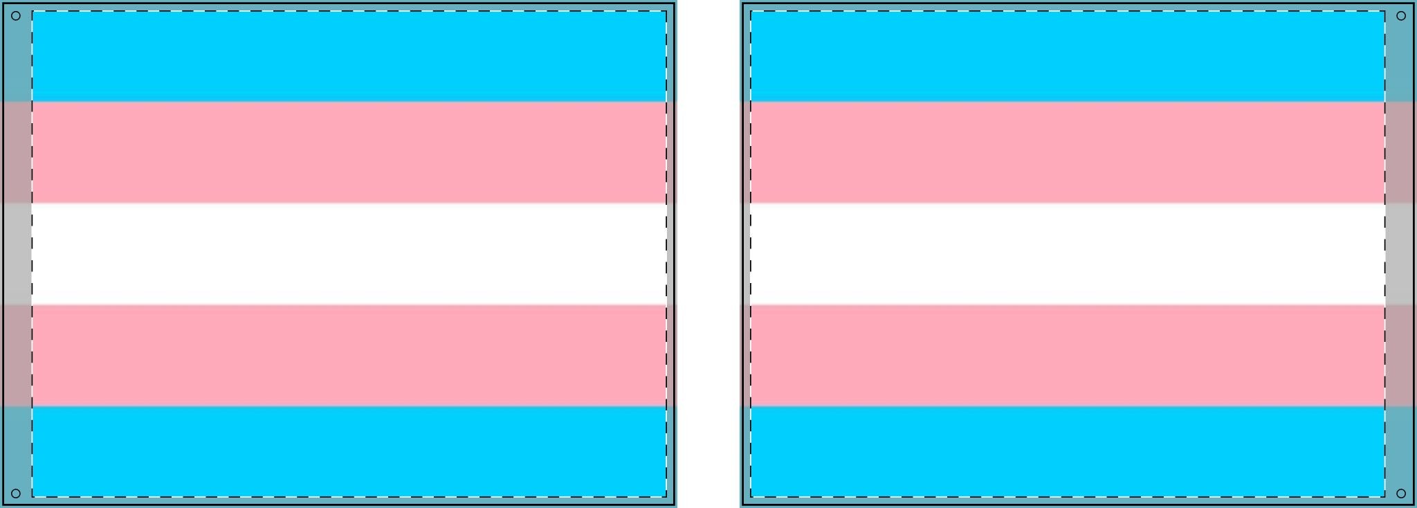 Transgender Pride Double - Sided Flag - Celebrate Inclusivity and Diversity - EqualiTees.Me