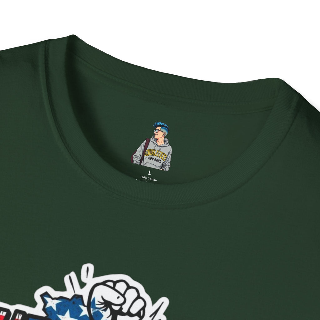 Unisex Softstyle T-Shirt - 'Fascists Feed on Fear, Starve Them' Protest Tee - EqualiTees.Me