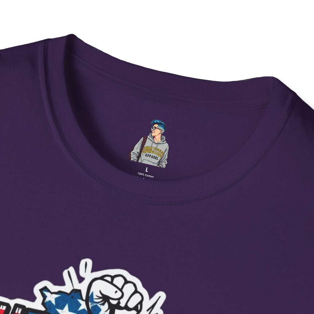 Unisex Softstyle T-Shirt - 'Fascists Feed on Fear, Starve Them' Protest Tee - EqualiTees.Me