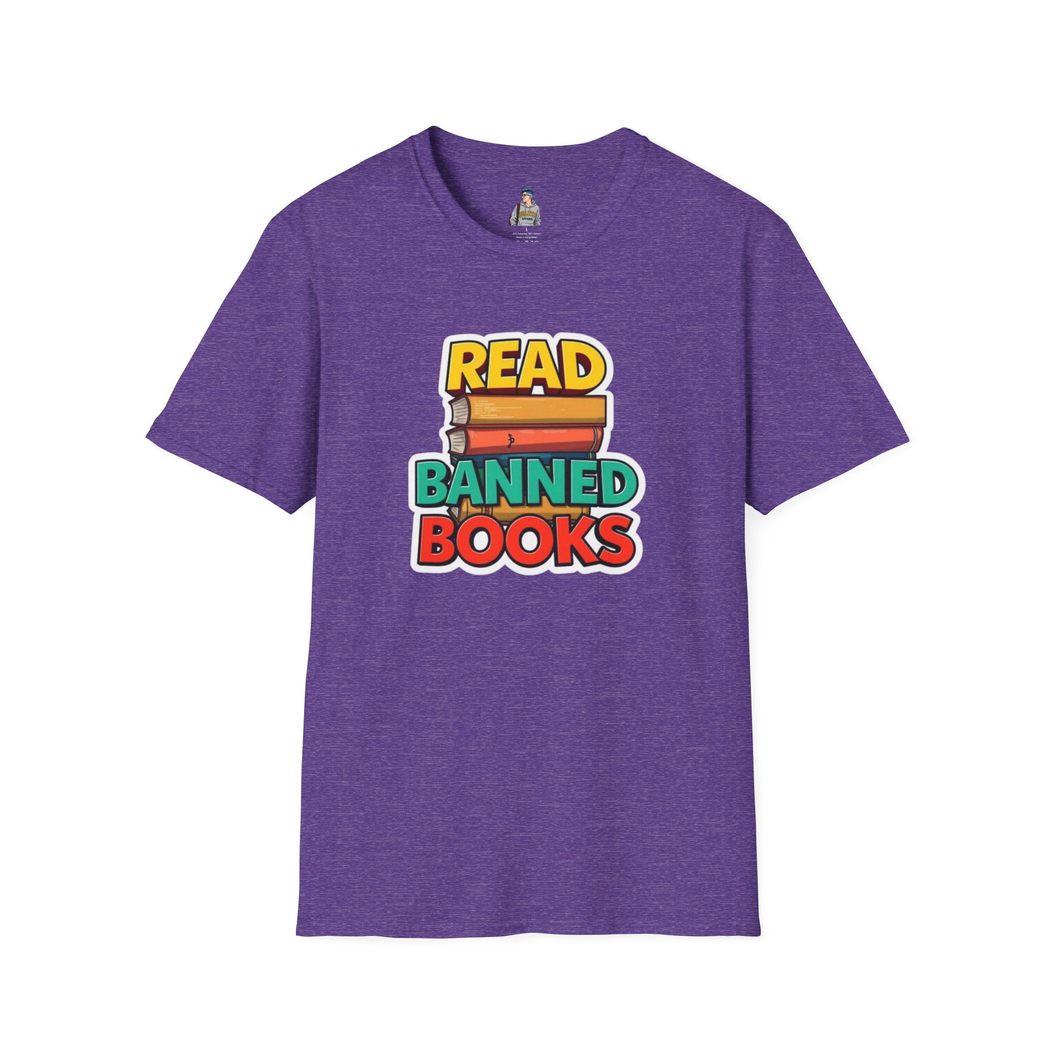 Unisex Softstyle T-Shirt - Read Banned Books - EqualiTees.Me