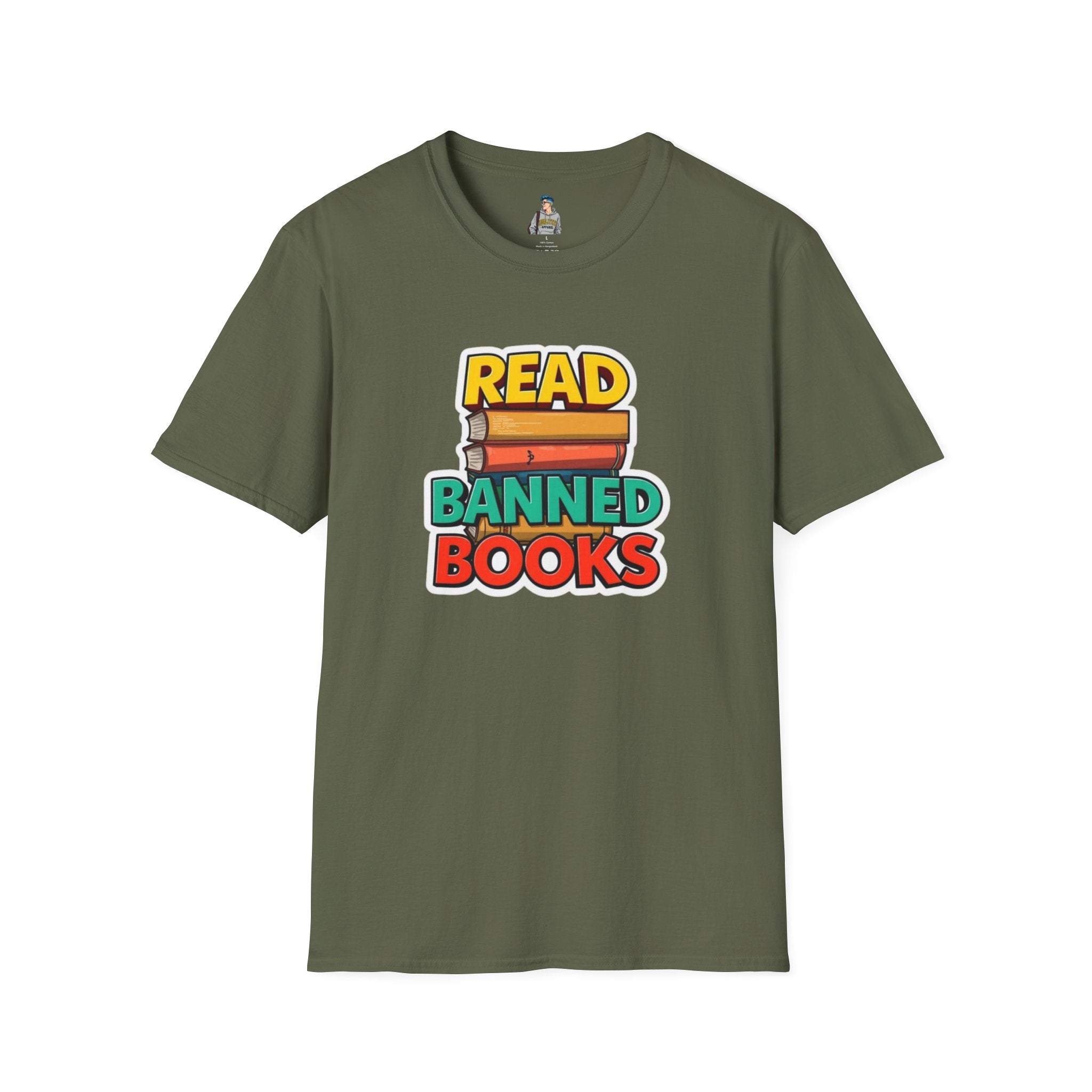 Unisex Softstyle T-Shirt - Read Banned Books - EqualiTees.Me