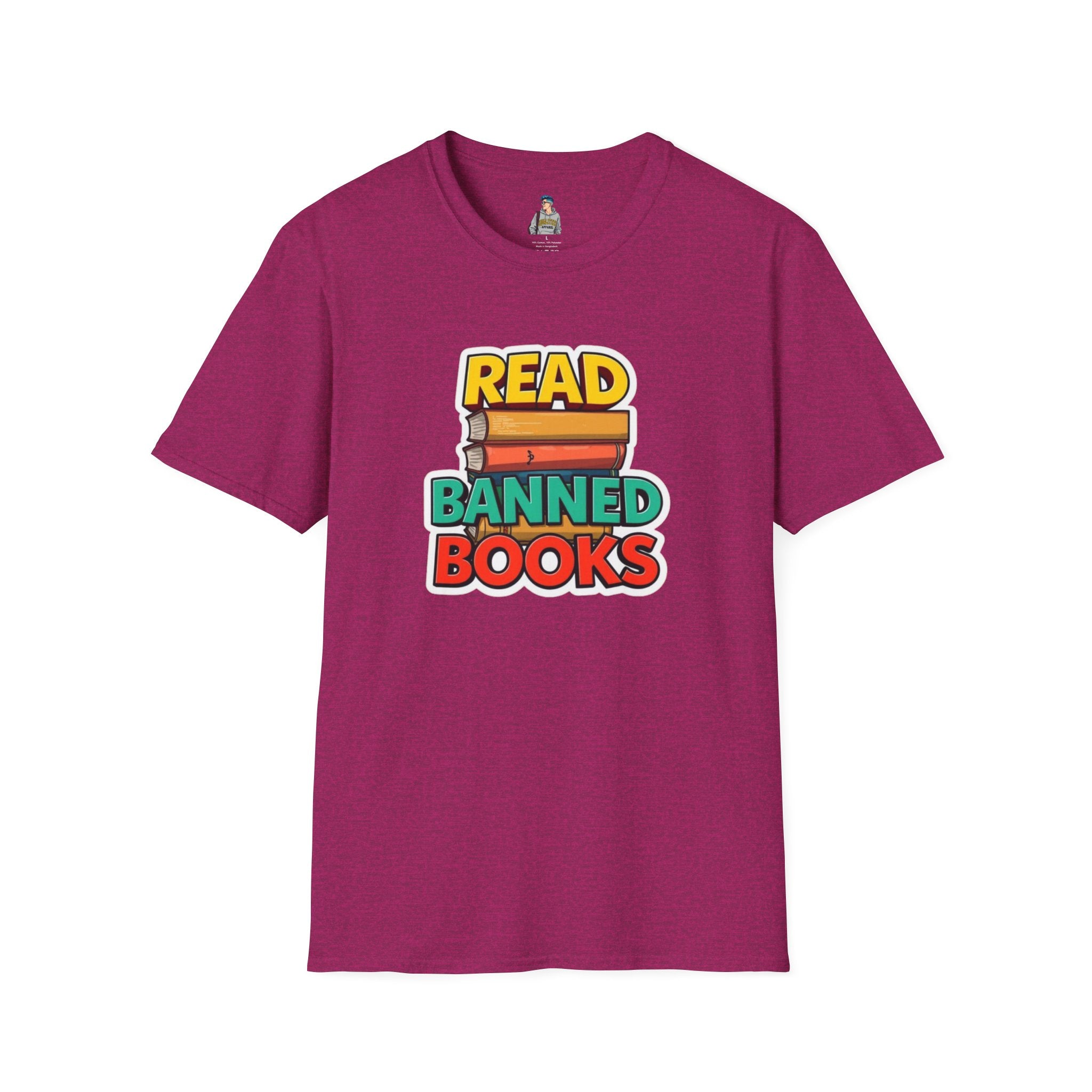 Unisex Softstyle T-Shirt - Read Banned Books - EqualiTees.Me