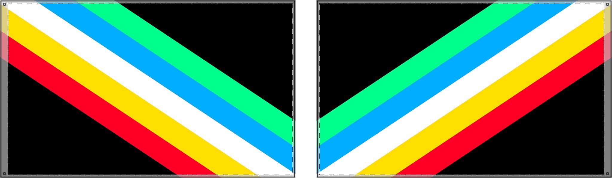 Vibrant Double Sided Disability Pride Flag - Colorful Outdoor Decor for Festivals & Celebrations - EqualiTees.Me