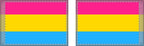 Vibrant Double Sided Pansexual Pride Flag - Perfect for Celebrations & Events - EqualiTees.Me