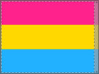 Vibrant Double Sided Pansexual Pride Flag - Perfect for Celebrations & Events - EqualiTees.Me