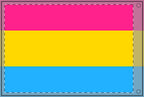 Vibrant Double Sided Pansexual Pride Flag - Perfect for Celebrations & Events - EqualiTees.Me