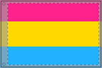 Vibrant Double Sided Pansexual Pride Flag - Perfect for Celebrations & Events - EqualiTees.Me