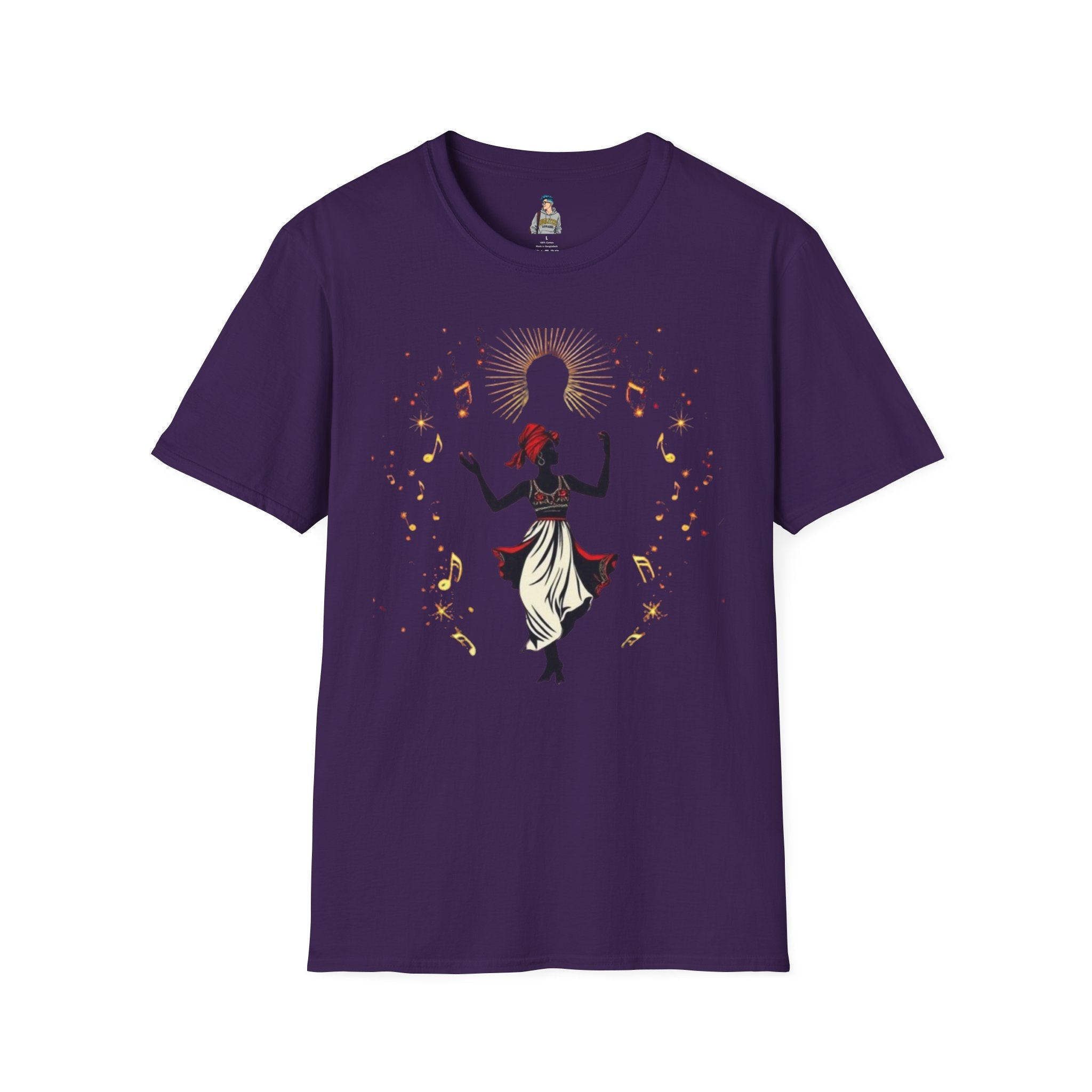 Vibrant Heritage Black Pride Dance Unisex T-Shirt - EqualiTees.Me