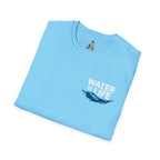 Water is Life Unisex T-Shirt | Eco - Friendly Tee for Environmentalists, Beach Lovers, Awareness Campaigns, Gifting - EqualiTees.Me