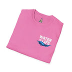 Water is Life Unisex T-Shirt | Eco - Friendly Tee for Environmentalists, Beach Lovers, Awareness Campaigns, Gifting - EqualiTees.Me