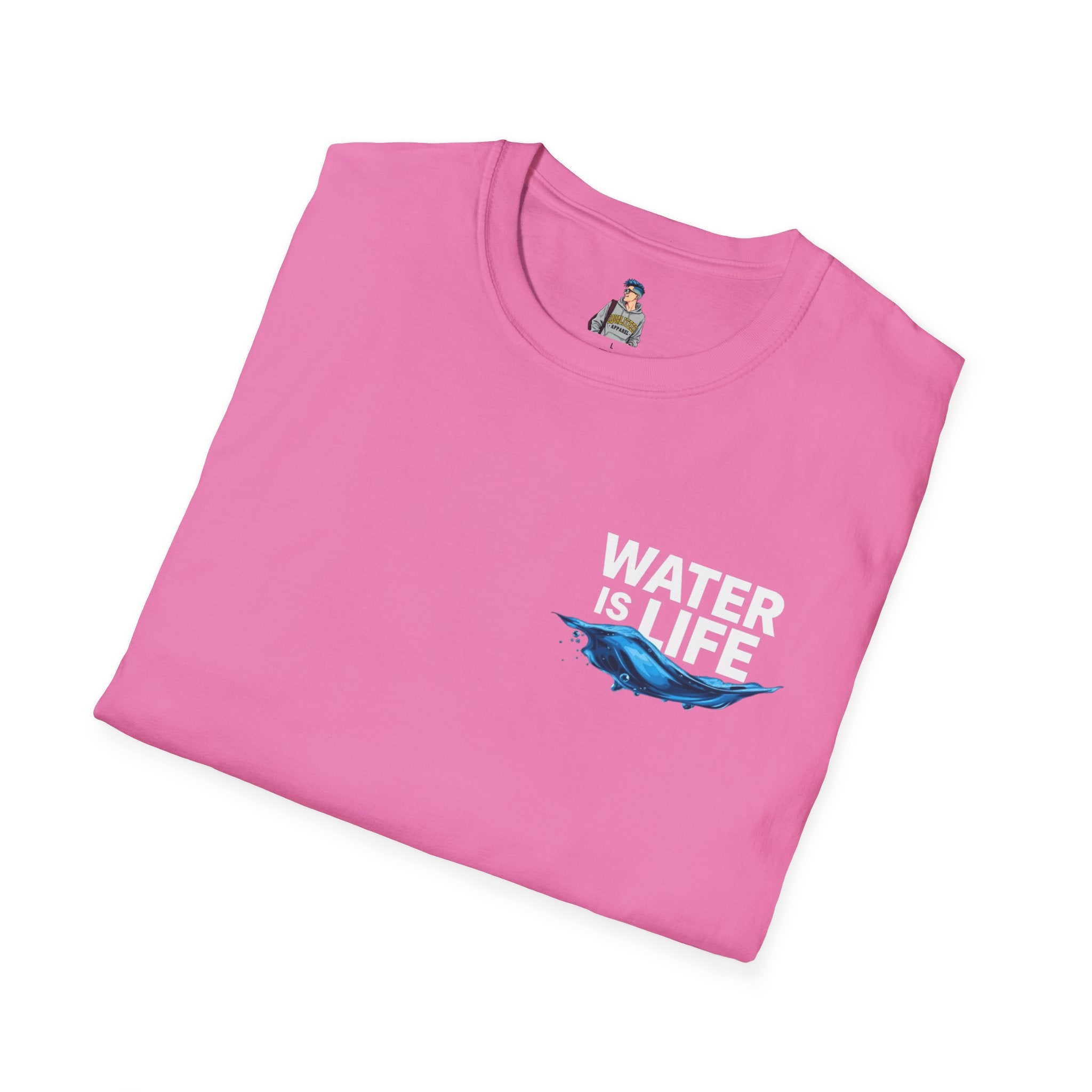 Water is Life Unisex T-Shirt | Eco - Friendly Tee for Environmentalists, Beach Lovers, Awareness Campaigns, Gifting - EqualiTees.Me