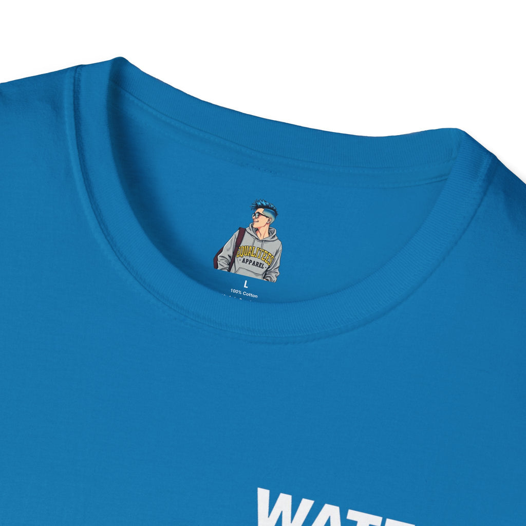Water is Life Unisex T-Shirt | Eco - Friendly Tee for Environmentalists, Beach Lovers, Awareness Campaigns, Gifting - EqualiTees.Me