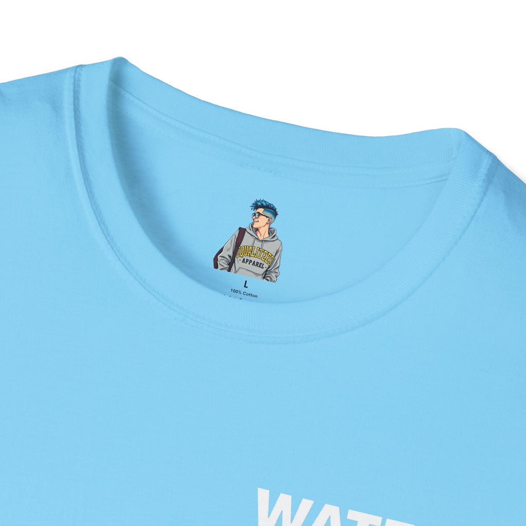 Water is Life Unisex T-Shirt | Eco - Friendly Tee for Environmentalists, Beach Lovers, Awareness Campaigns, Gifting - EqualiTees.Me