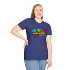 We are WHO We Are Just Leave Us tf Alone Pride Tee - EqualiTees.Me