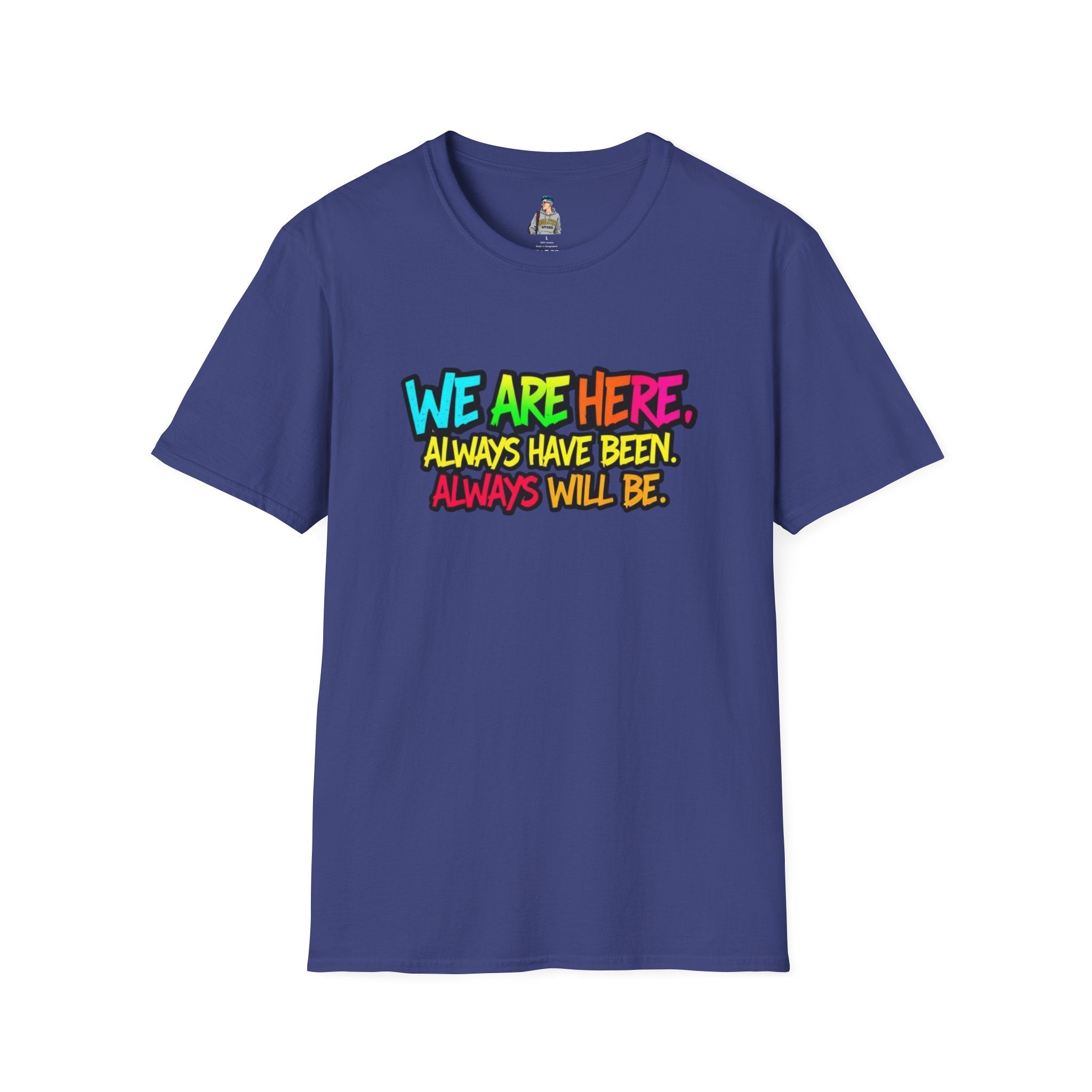 We are WHO We Are Just Leave Us tf Alone Pride Tee - EqualiTees.Me